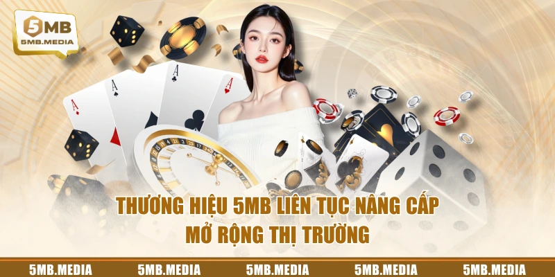 Thương hiệu 5MB liên tục nâng cấp, mở rộng thị trường
