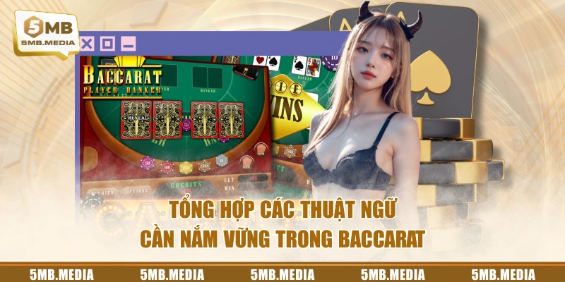 Tổng hợp các thuật ngữ cần nắm vững trong Baccarat