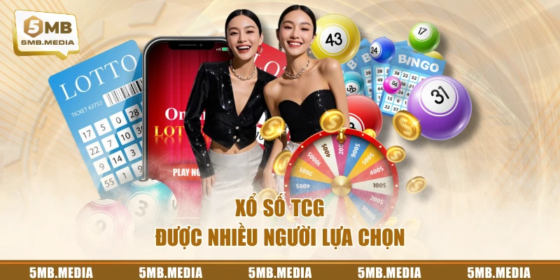Xổ số TCG được nhiều người lựa chọn